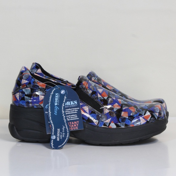 Easy Works by Easy Street Black Appreciate Women's Slip-Resistant Work Shoes NWT - Picture 5 of 12